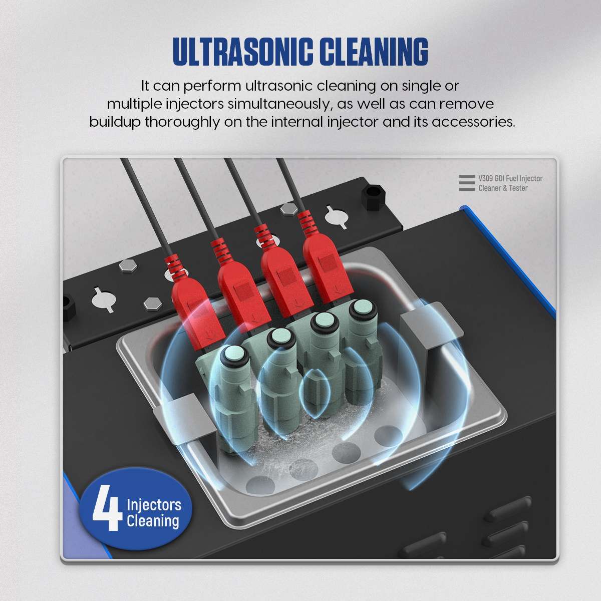 MRCARTOOL V309 Fuel Injector Tester Direct Injection - Image 5