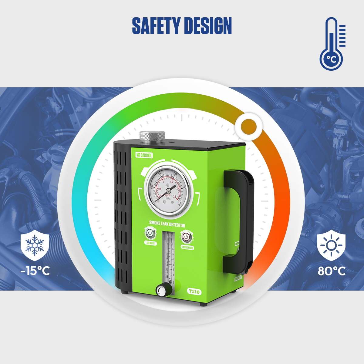 MRCARTOOL T110 Auto Smoke Machine - Image 8