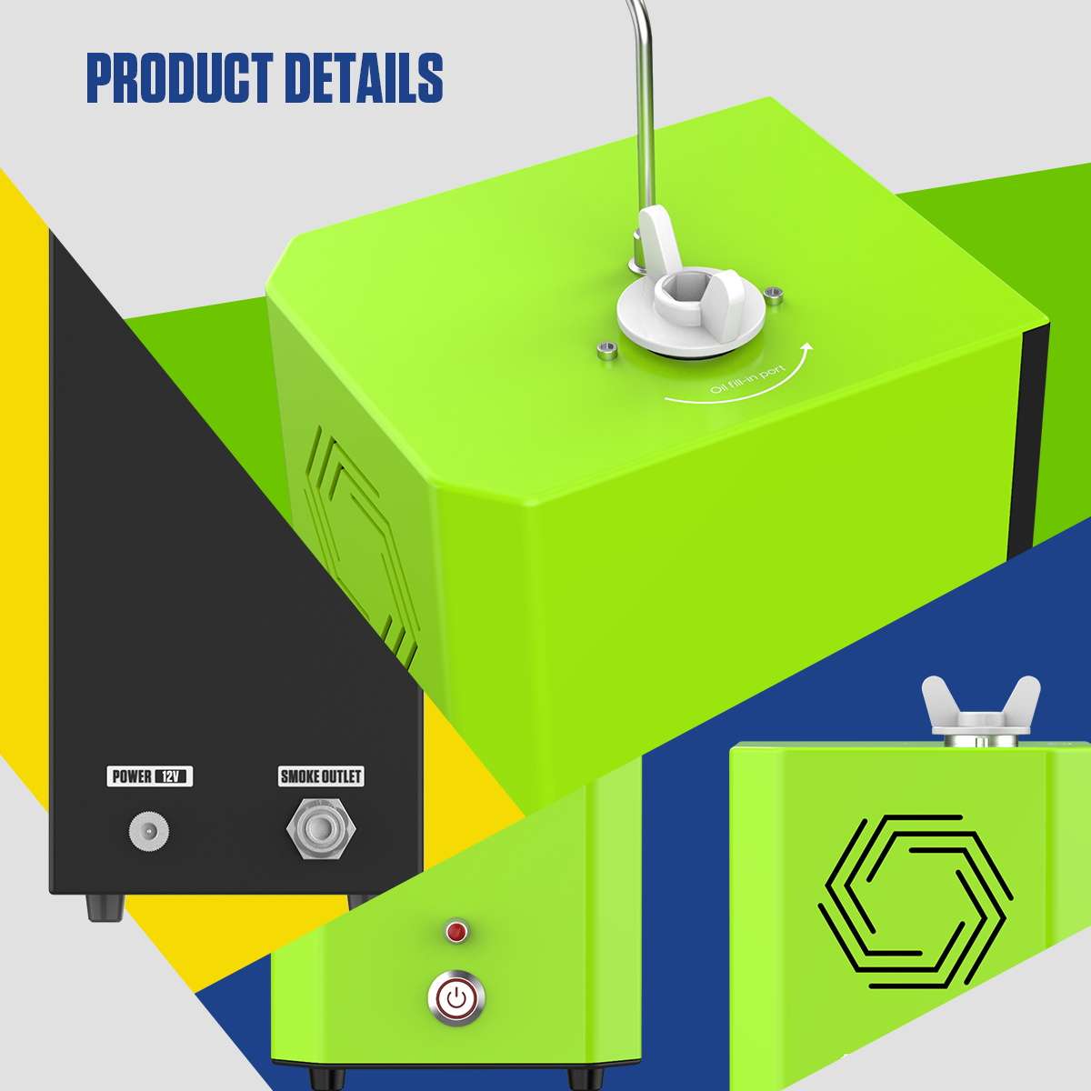 MRCARTOOL T100 Smoke Test Machine - Image 6