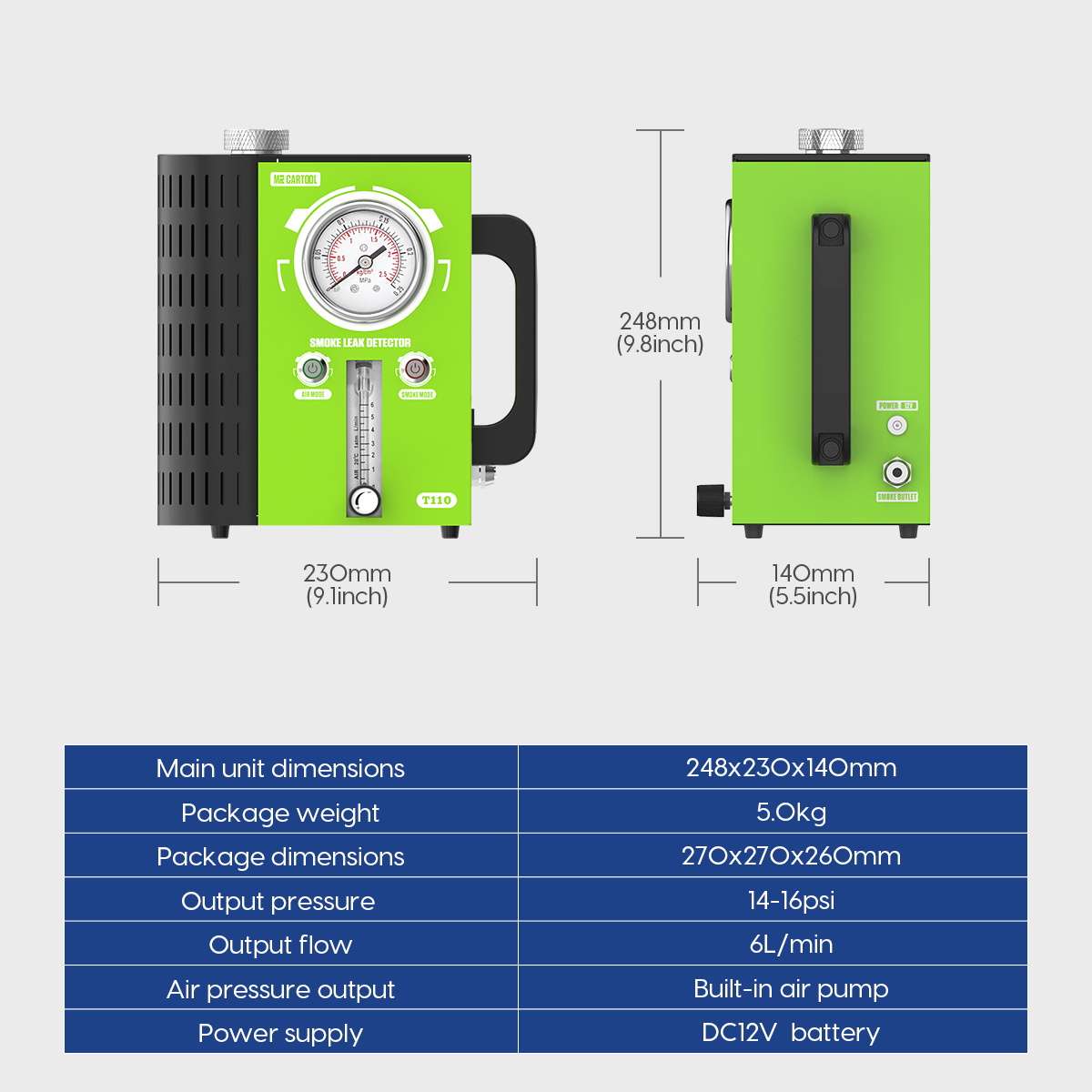 MRCARTOOL T110 Auto Smoke Machine - Image 5
