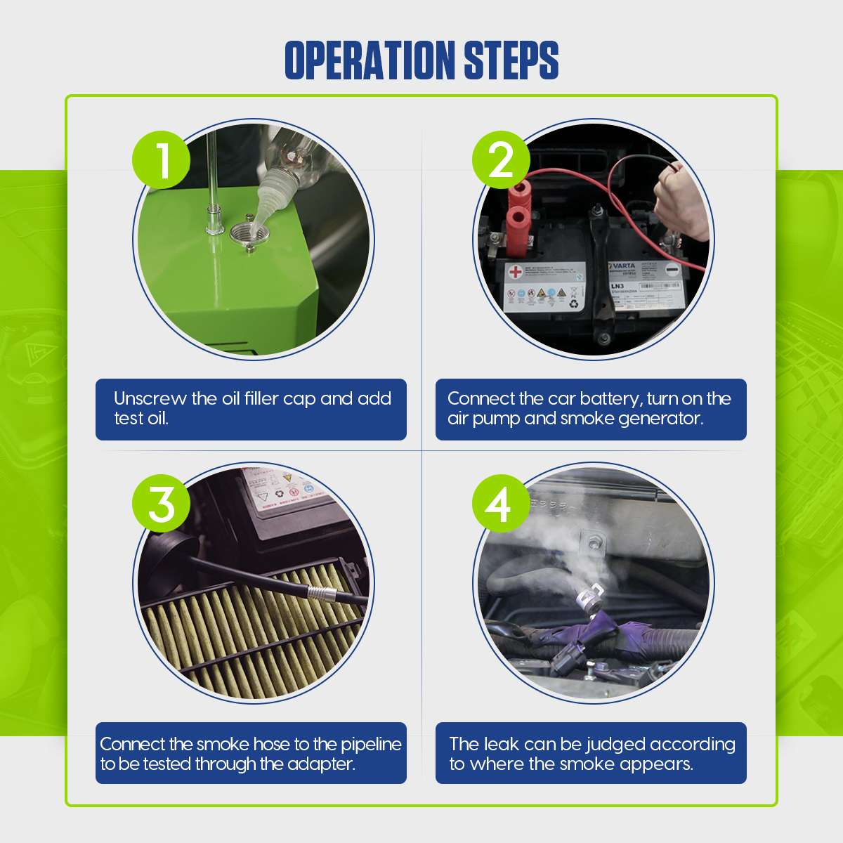 MRCARTOOL T100 Smoke Test Machine - Image 5