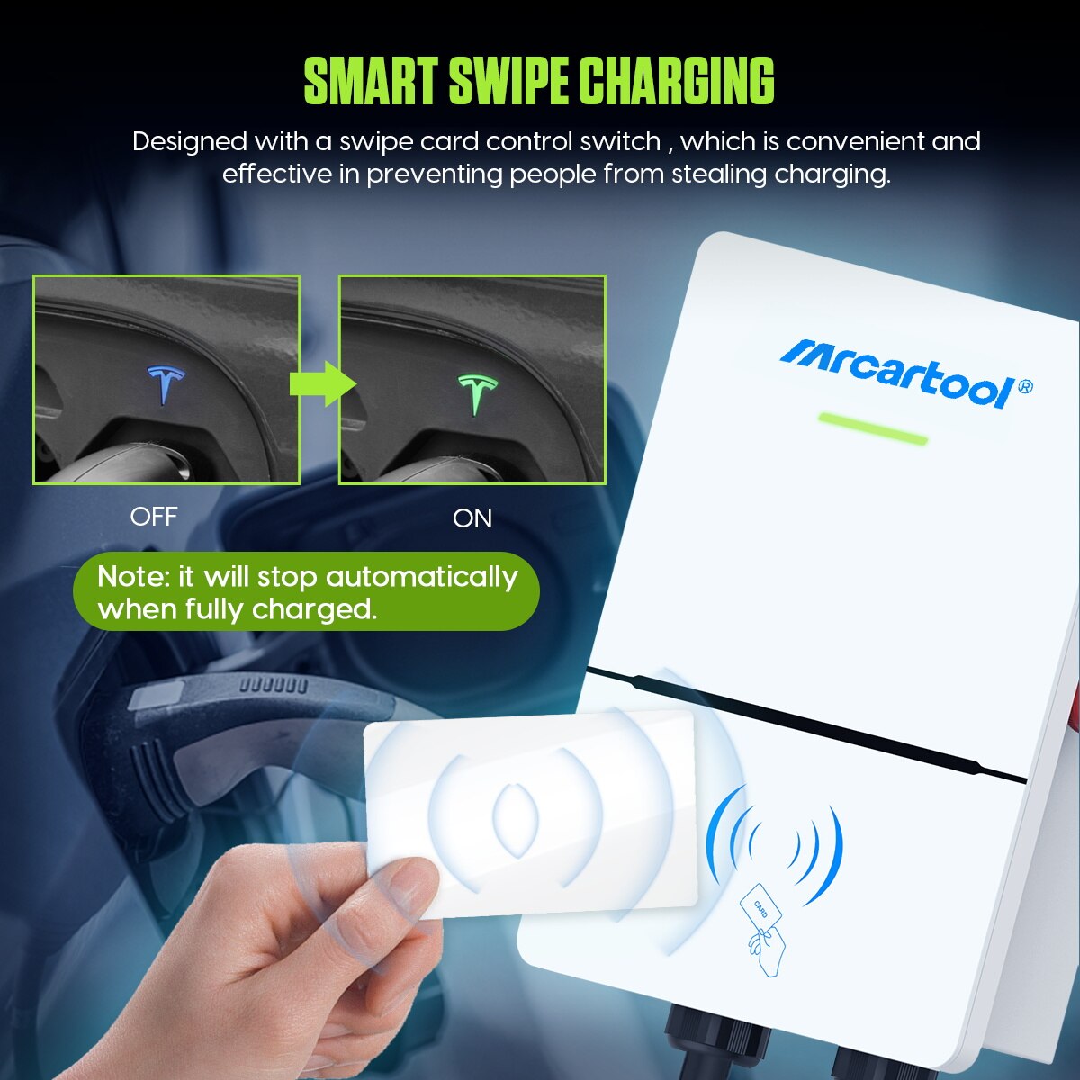 MRCARTOOL S310 EV Home Charger Wallbox 32A 7KW Level 2 Charging Pile Wall Mount For EV - Image 5