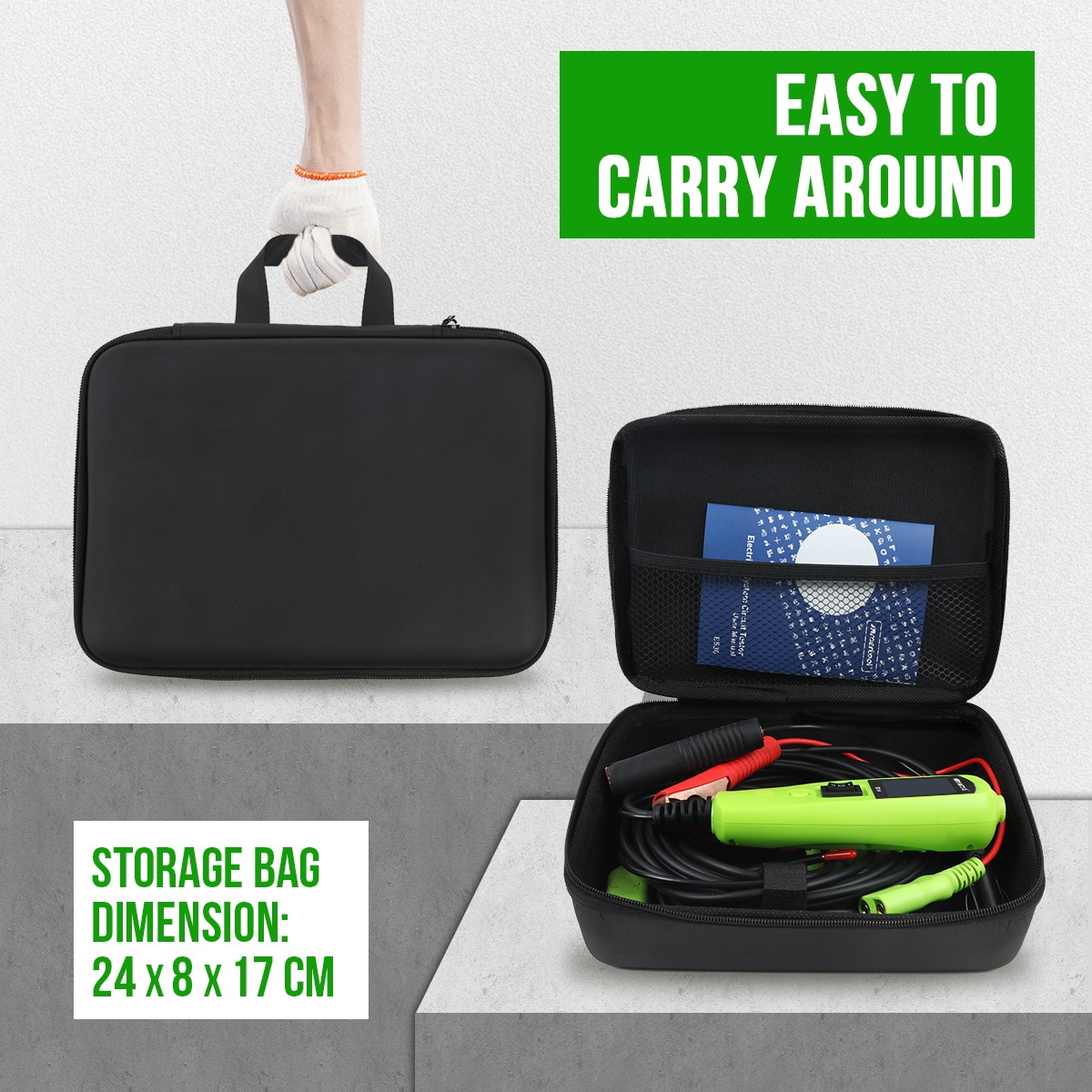 MRCARTOOL B530 Automotive Circuit Tester With LED Display - Image 7