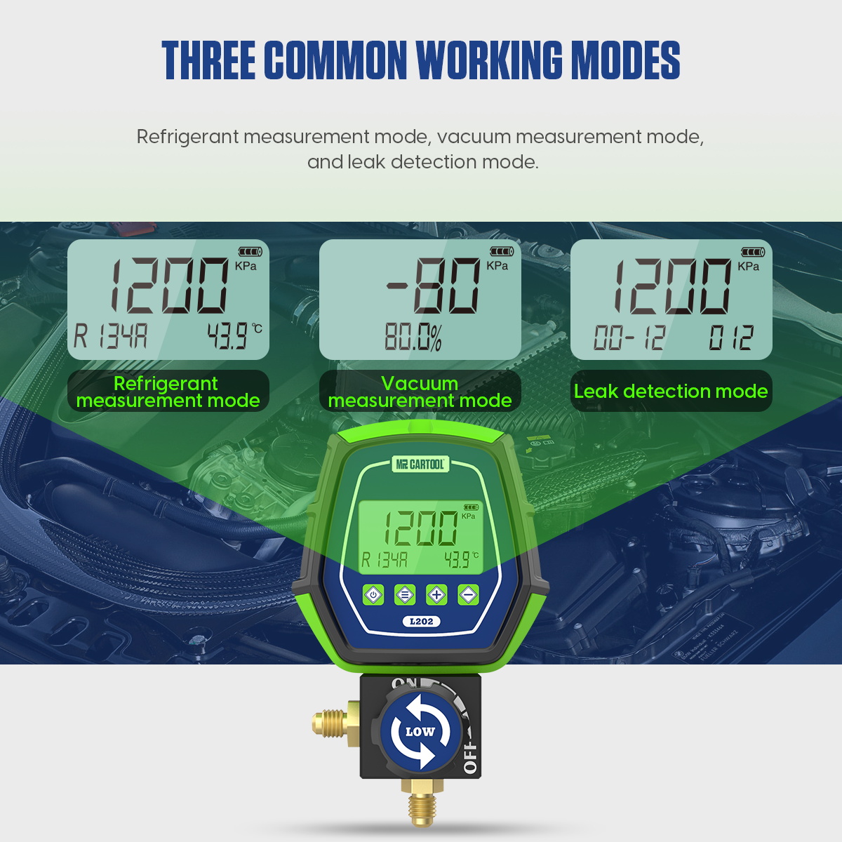 MRCARTOOL L202  Refrigerant Gauges & air conditioning gauges - Image 13