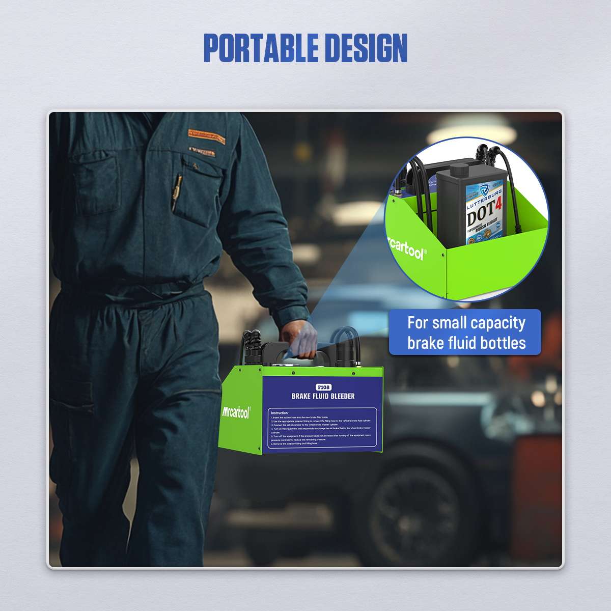 MRCARTOOL F108 Brake Fluid Exchange Machine - Image 6