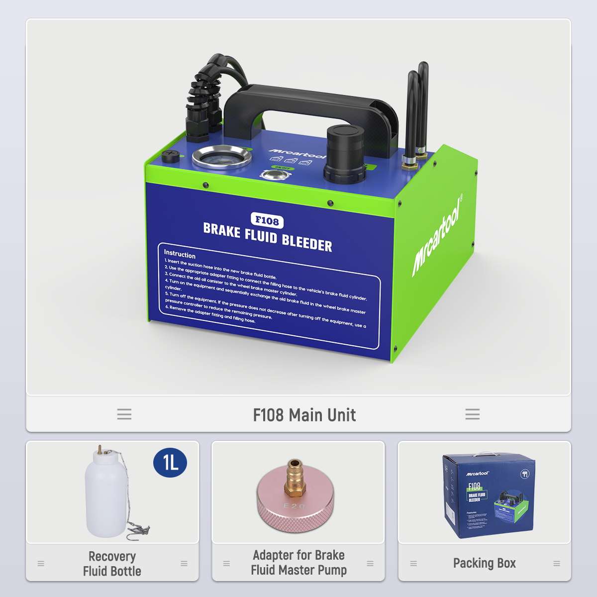 MRCARTOOL F108 Brake Fluid Exchange Machine - Image 8