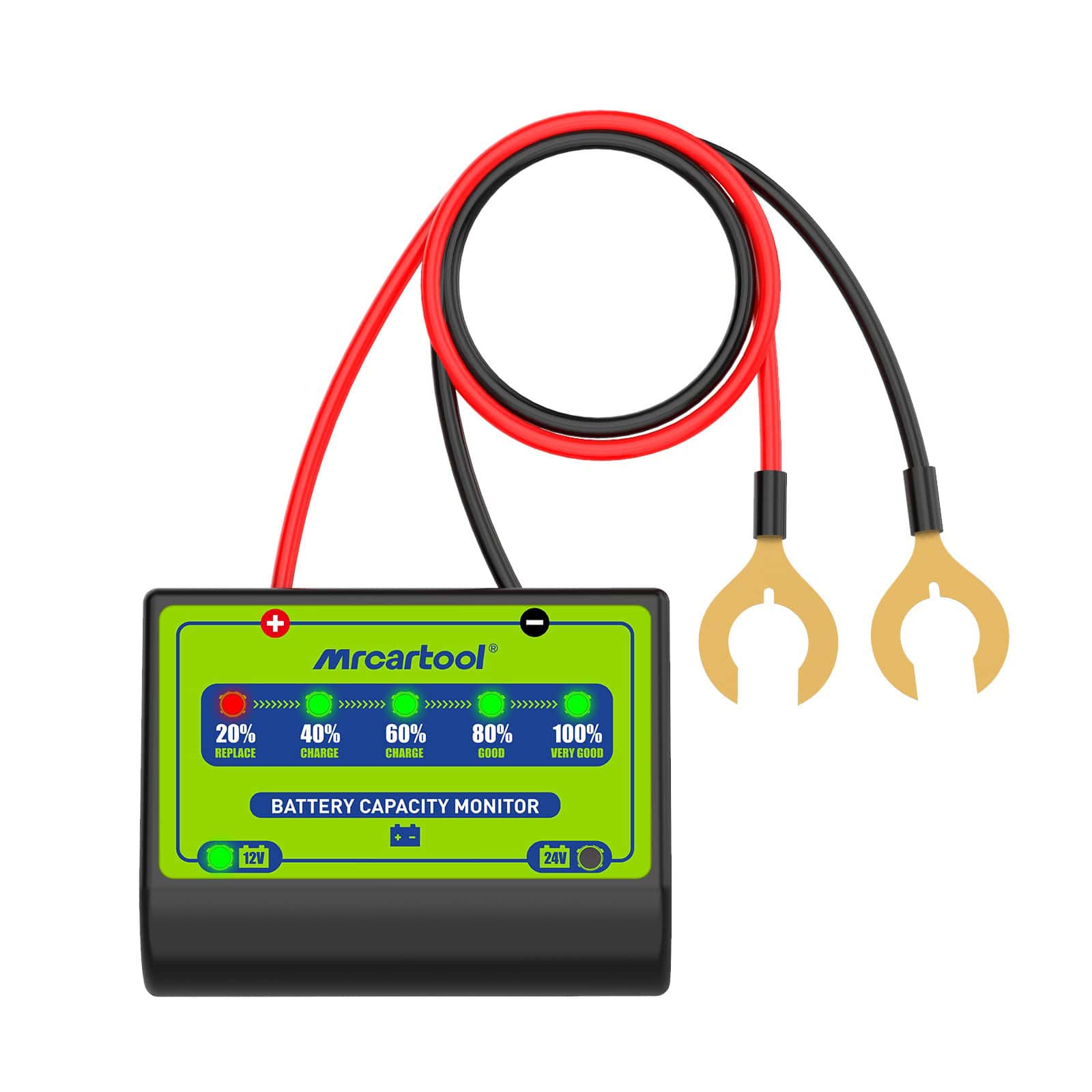 MRCARTOOL Car Battery Capacity Tester