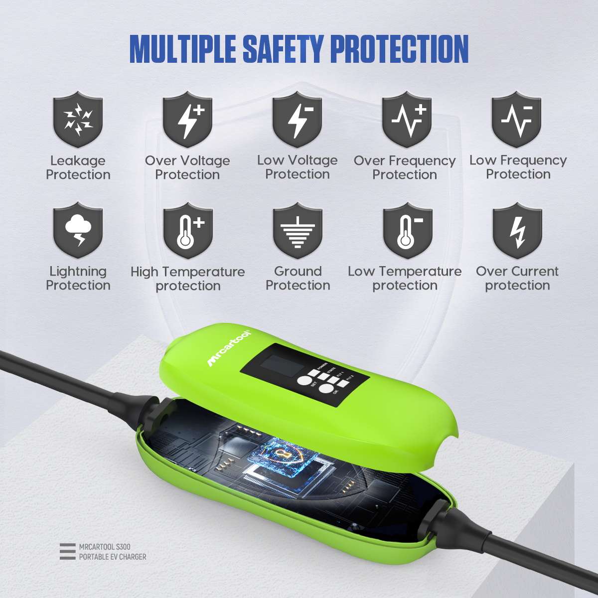 MRCARTOOL S300 Portable EV Charger With APP Control - Image 5