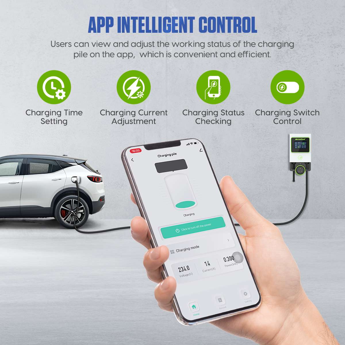 Home EV Charging Station - MRCARTOOL S311 - Image 4