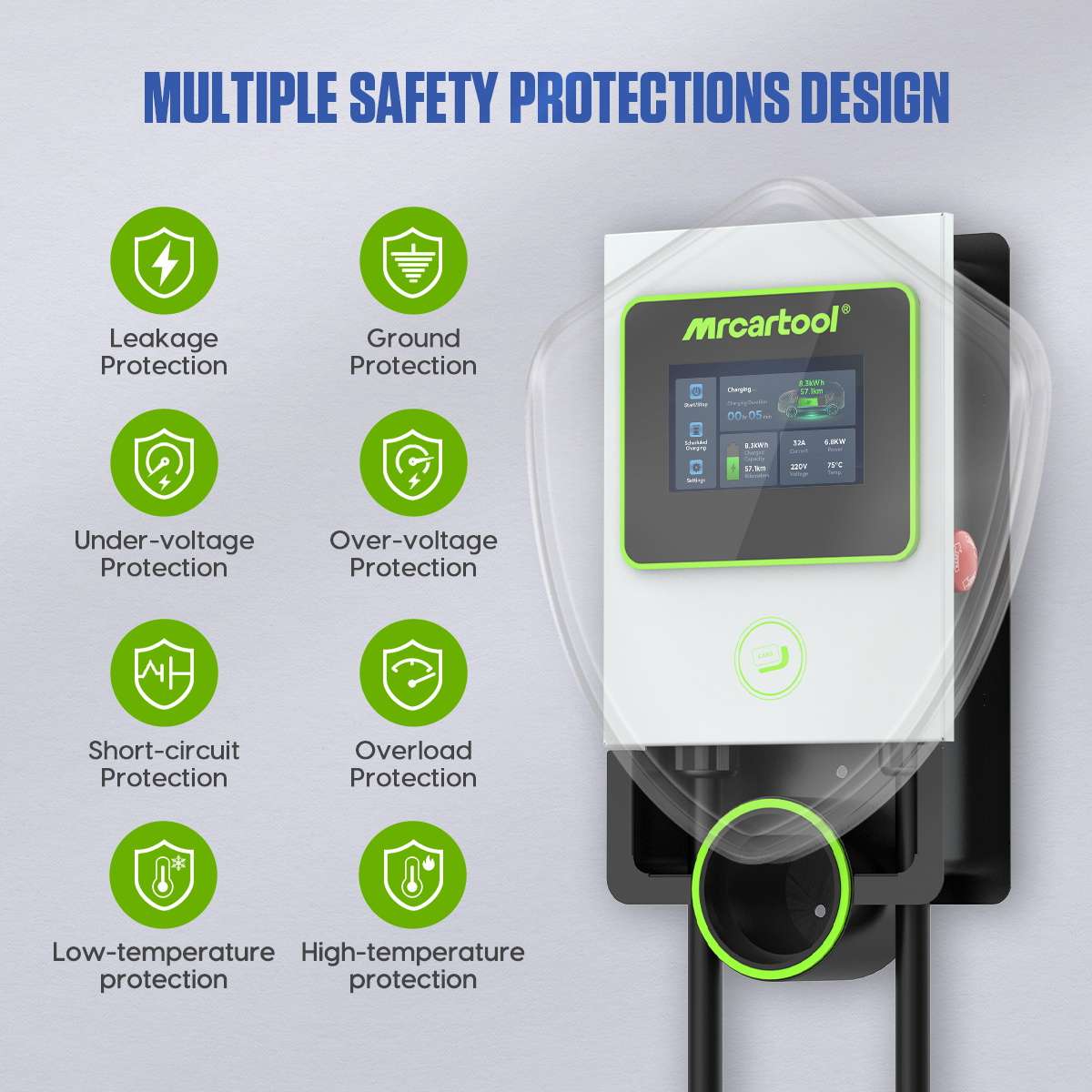 Home EV Charging Station - MRCARTOOL S311 - Image 3