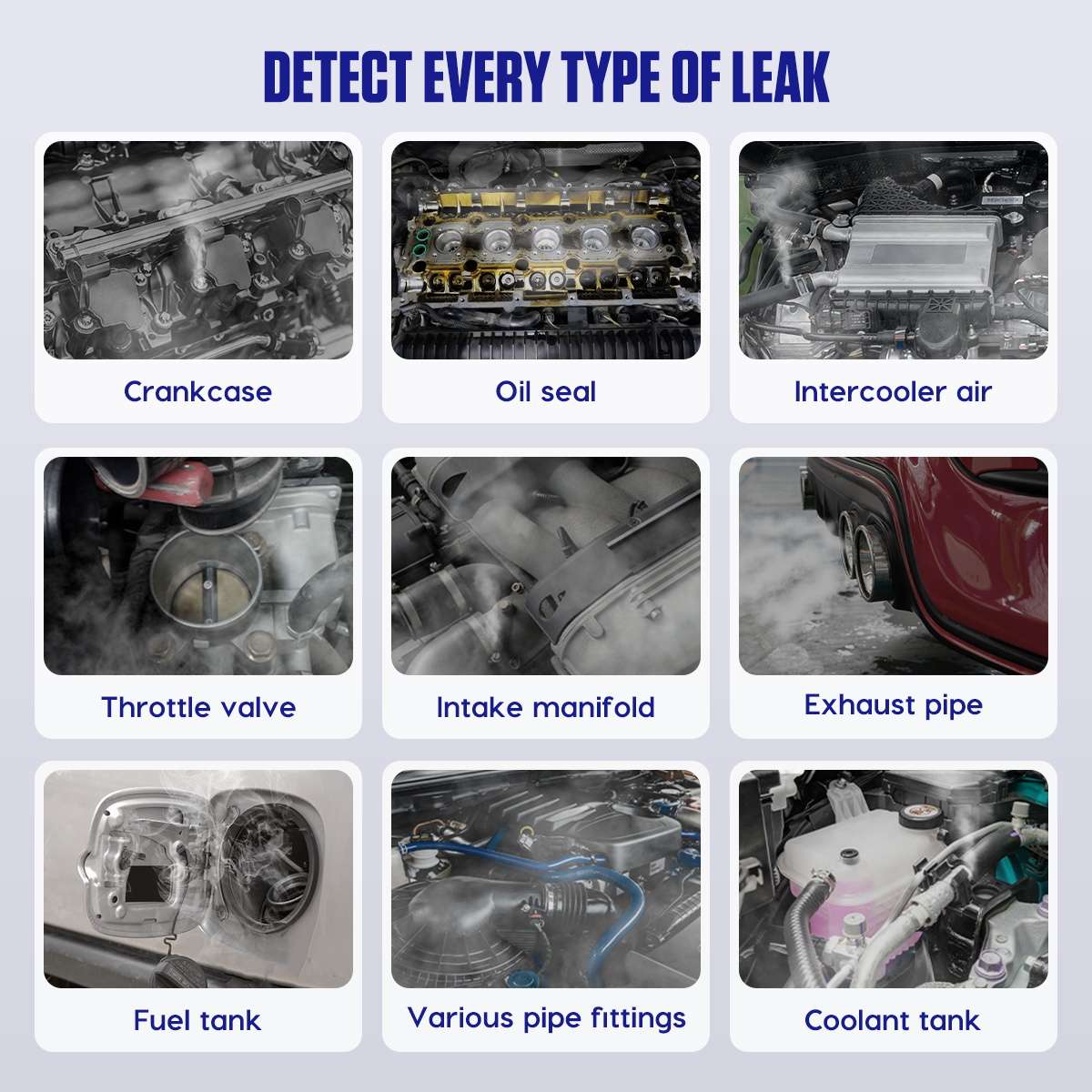 Automotive Smoke Leak Tester Evap Leak Tester MRCARTOOL T80 - Image 4