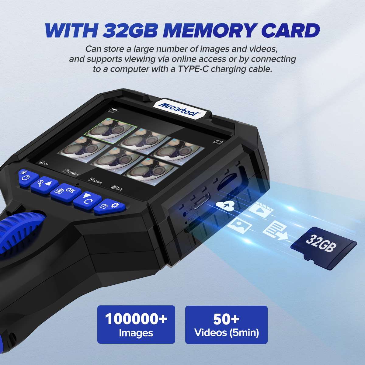 MRCARTOOL N150 210° Articulating Borescope - Image 6