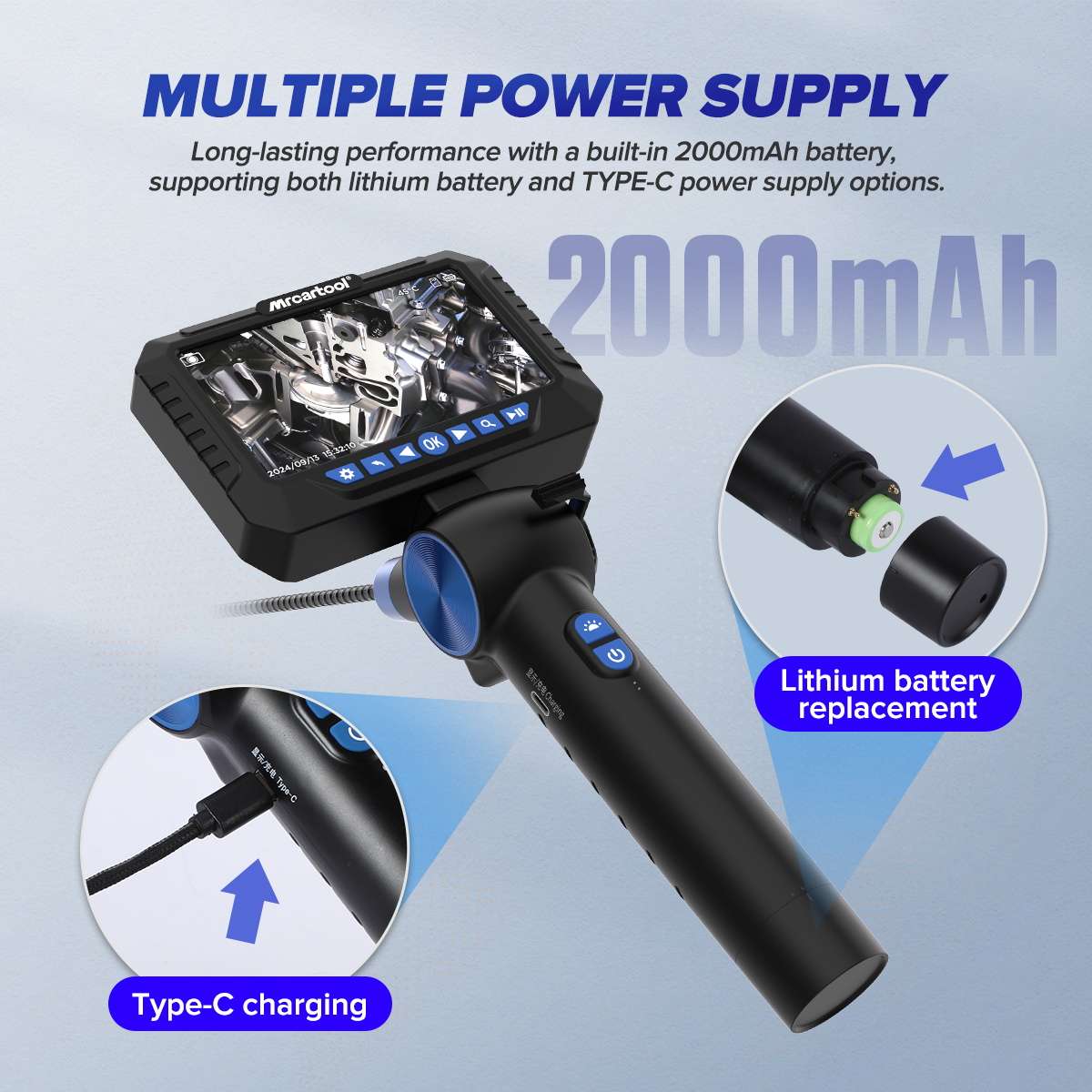 MRCARTOOL N160 Pipe Inspection Camera Inspection Cameras - Image 10