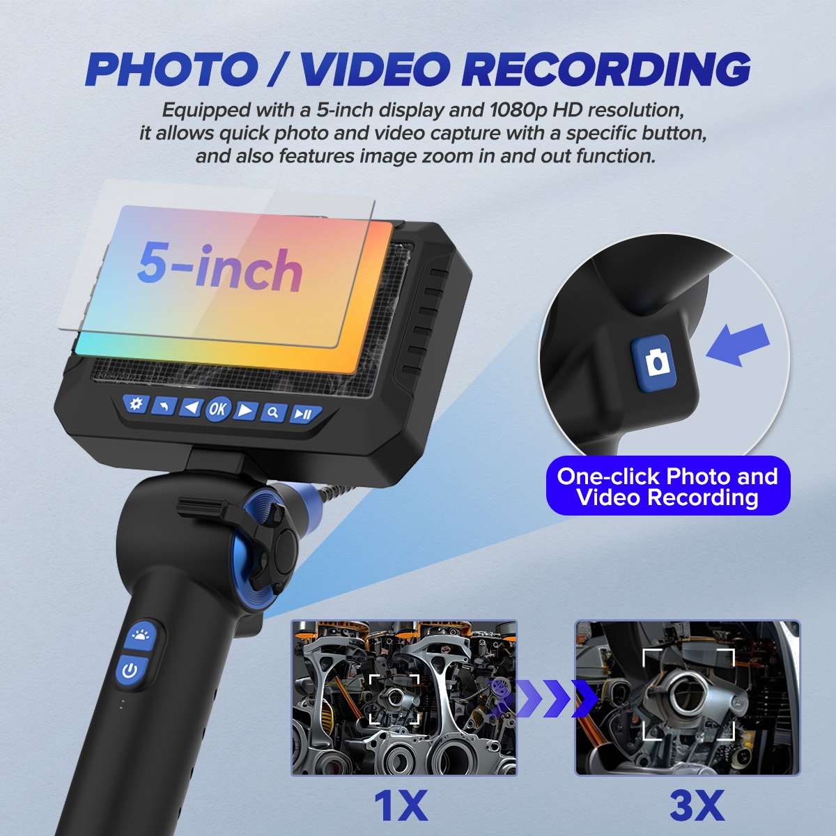 MRCARTOOL N160 Pipe Inspection Camera Inspection Cameras - Image 4