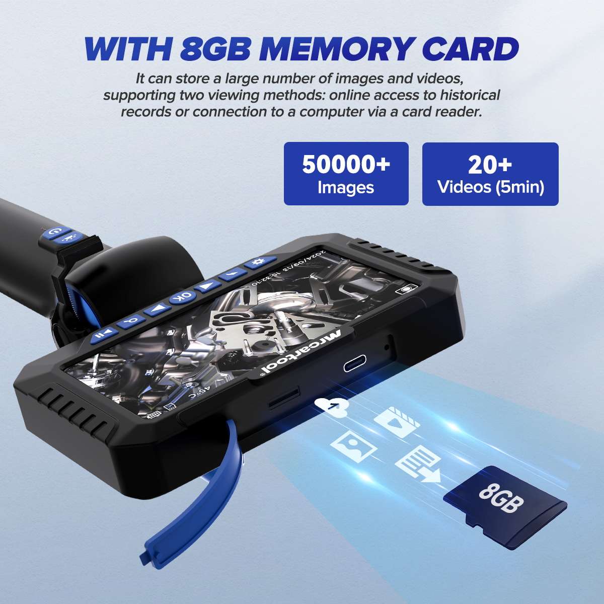 MRCARTOOL N160 Pipe Inspection Camera Inspection Cameras - Image 5