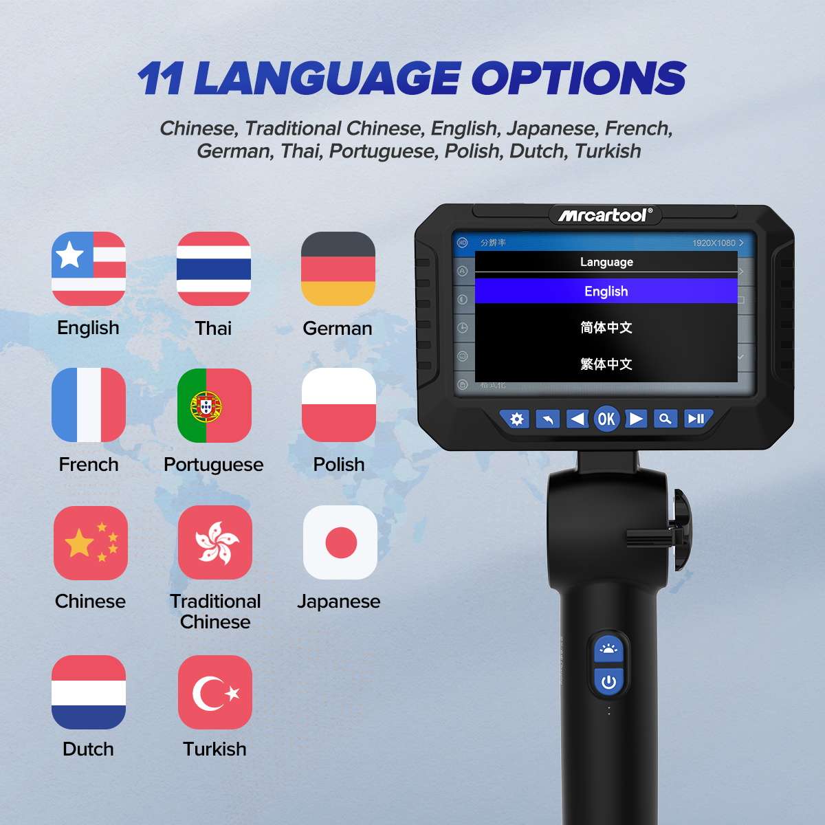 MRCARTOOL N160 Pipe Inspection Camera Inspection Cameras - Image 7