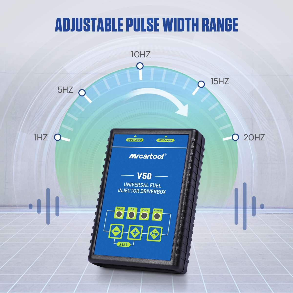 MRCARTOOL V50 Fuel Injector Tester Cleaner Driverbox Tool - Image 4