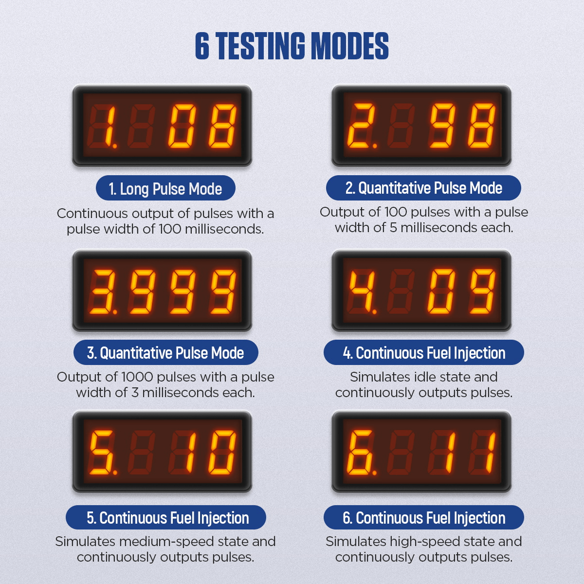MRCARTOOL V30 Fuel Injector Tester Cleaner DIY Tool - Image 5