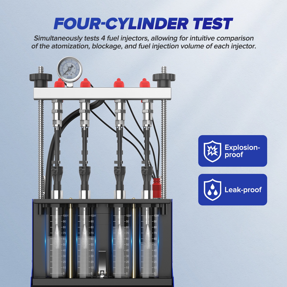 MRCARTOOL V209 GDI Fuel Injector Cleaner 4-Cylinder Gasoline Outboard Motor - Image 8