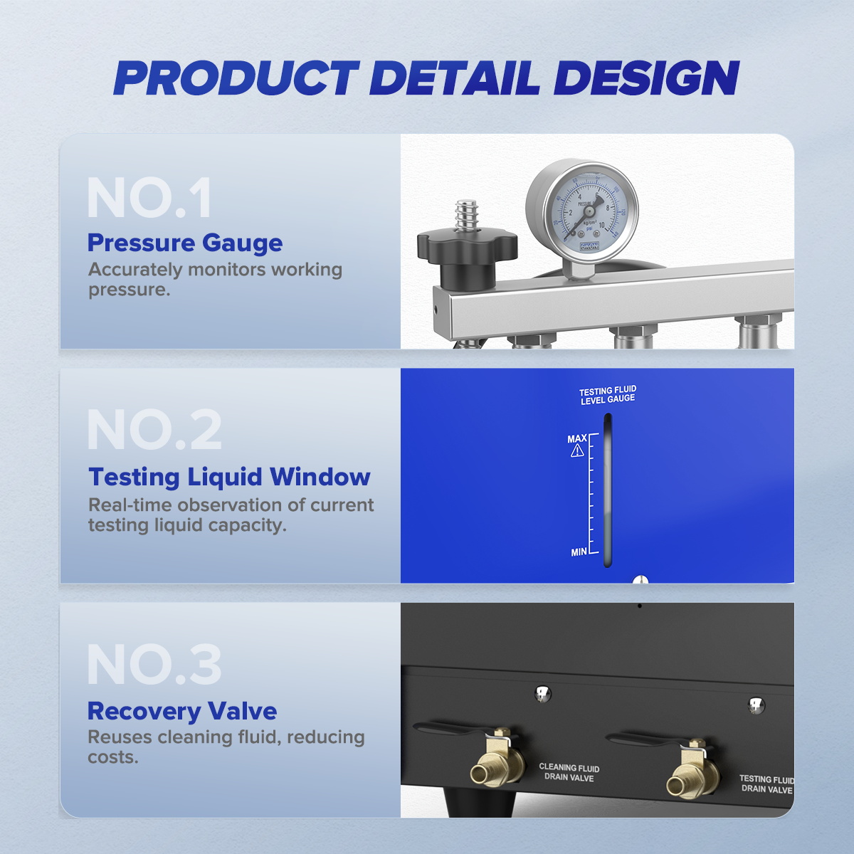 MRCARTOOL V209 GDI Fuel Injector Cleaner 4-Cylinder Gasoline Outboard Motor - Image 5