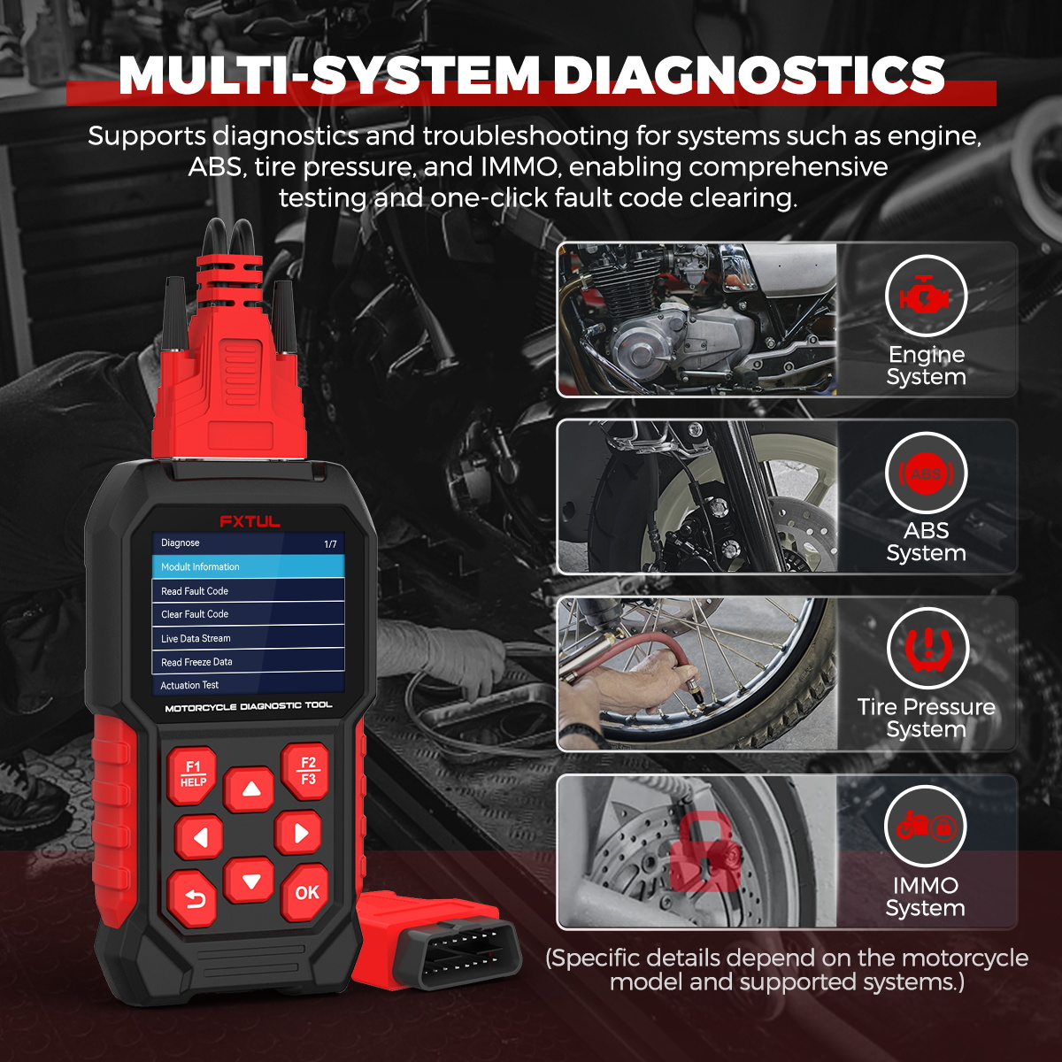 FXTUL Motorbike Diagnostic Tool