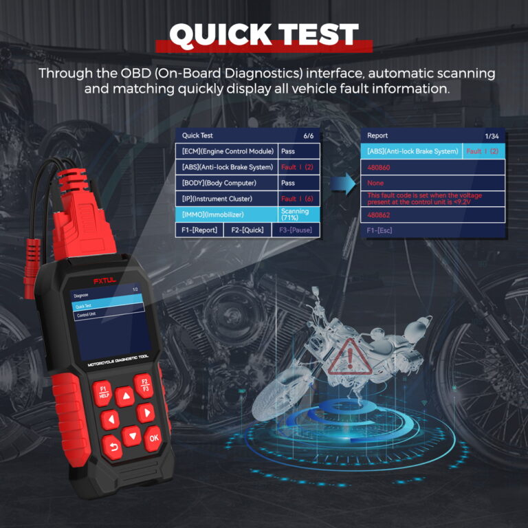 FXTUL Motorbike Diagnostic Tool