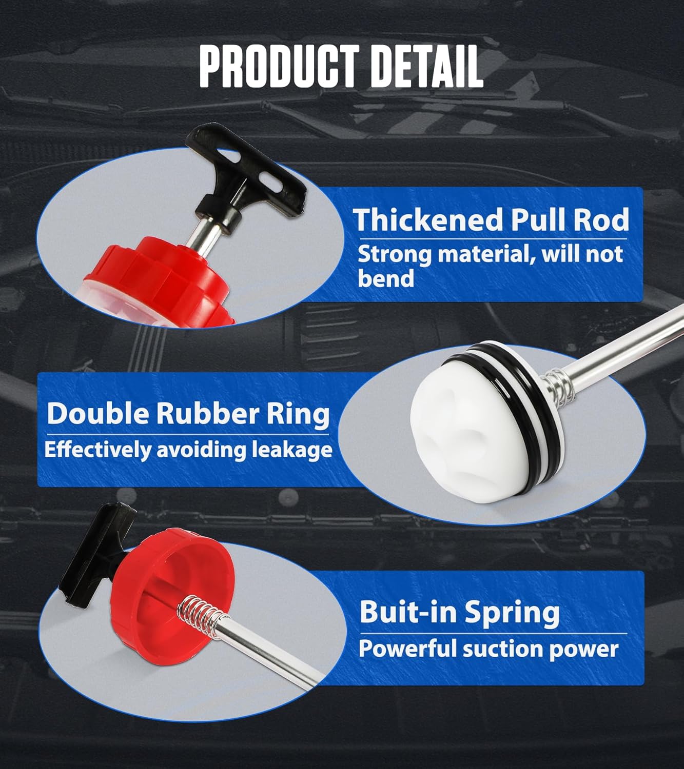 MRCARTOOL 1.5 Liters Oil Extractor Pump - Image 2