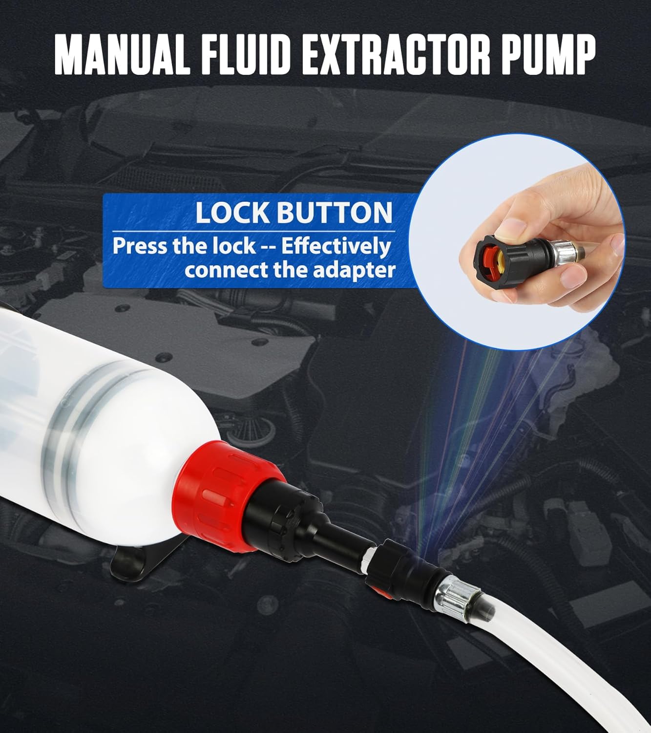 MRCARTOOL 1.5 Liters Oil Extractor Pump - Image 7