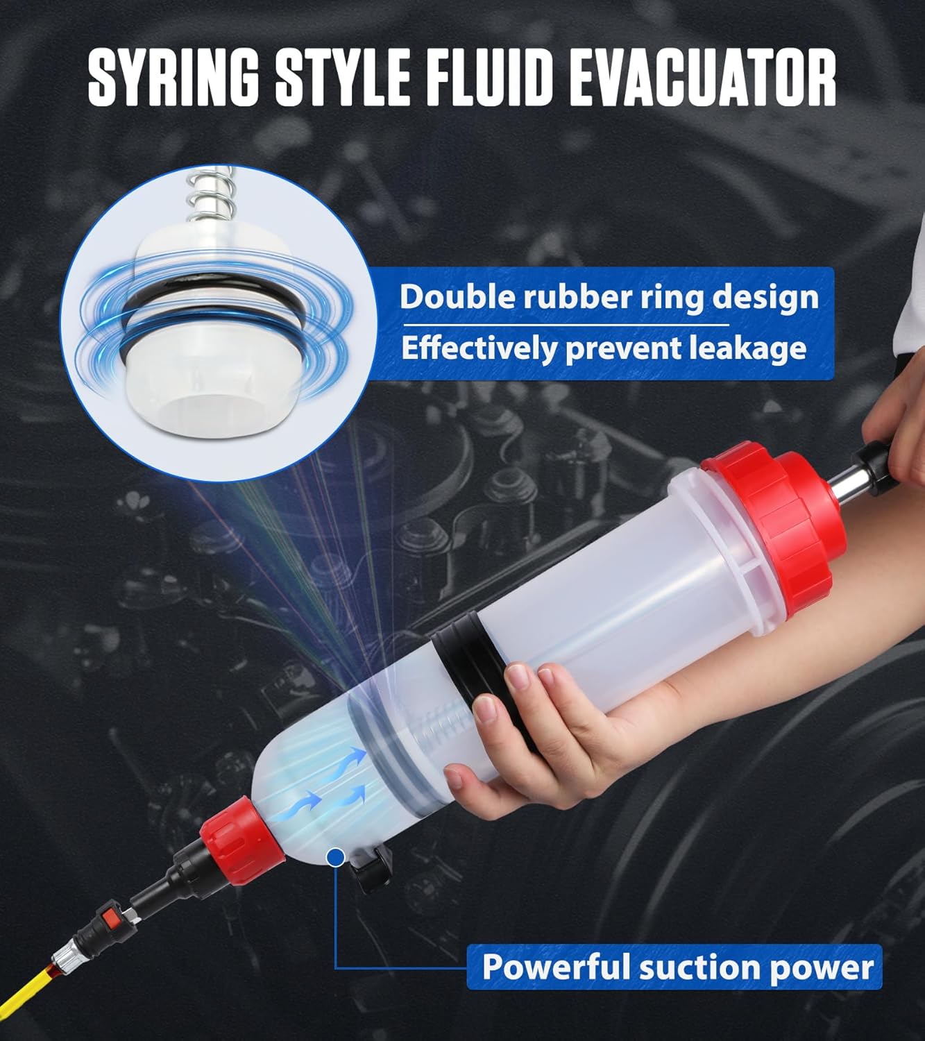 MRCARTOOL 1.5 Liters Oil Extractor Pump - Image 4