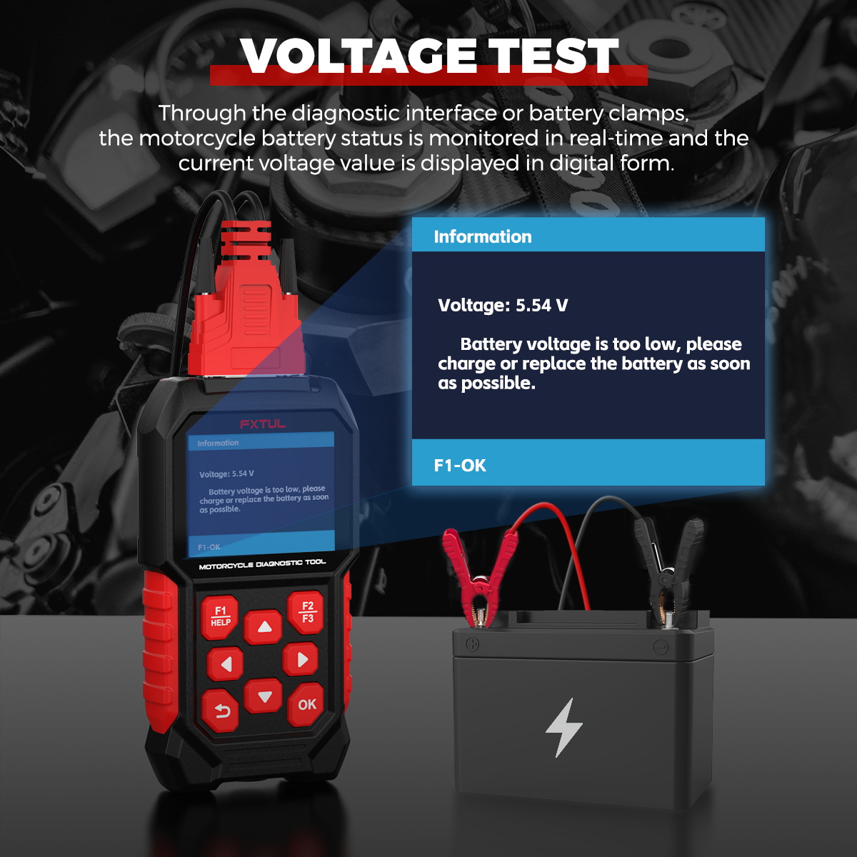 FXTUL Motorbike Diagnostic Tool