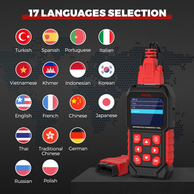 FXTUL Motorbike Diagnostic Tool