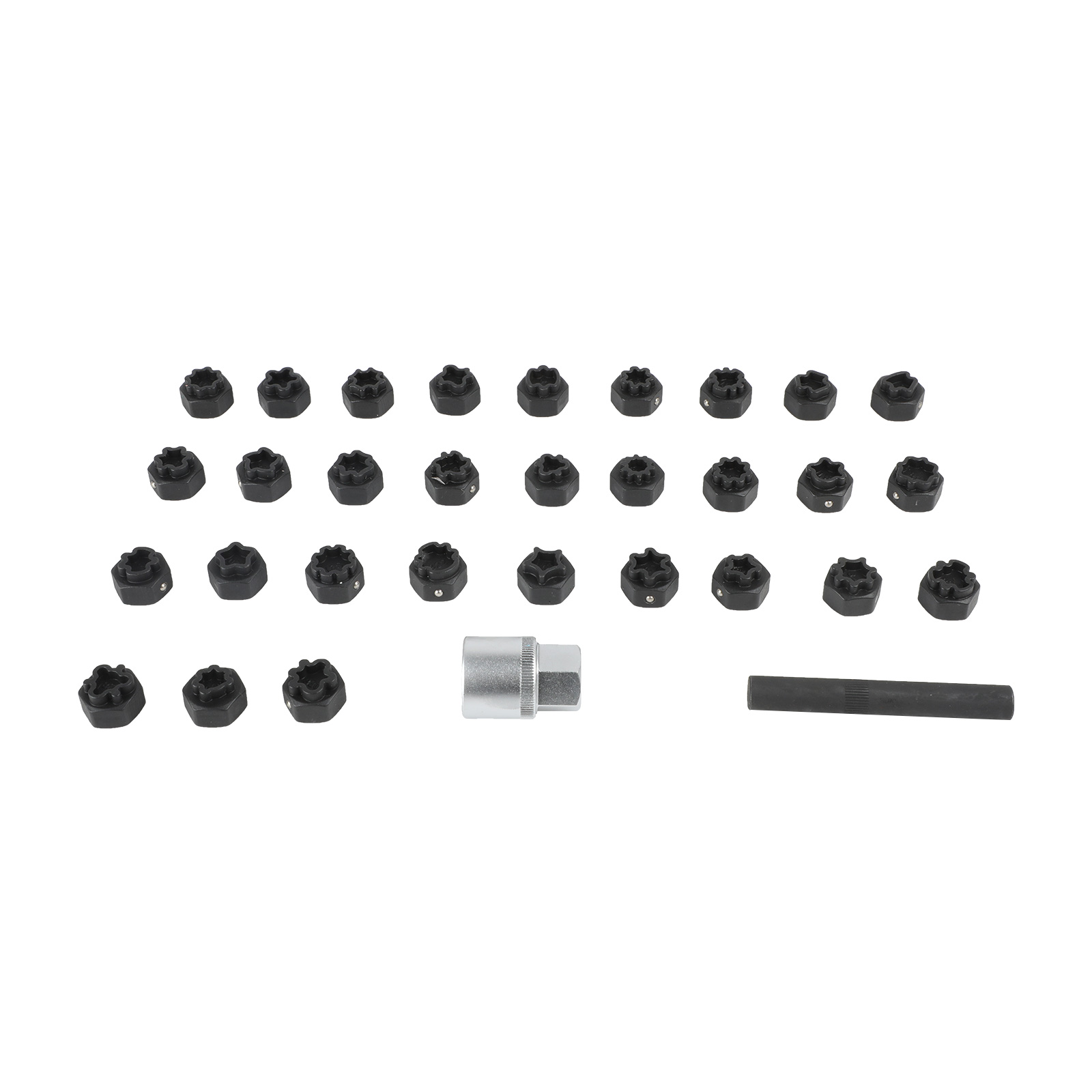 MRCARTOOL 32PCS Locking Wheel Nut Removal Tool for Benz - Image 7