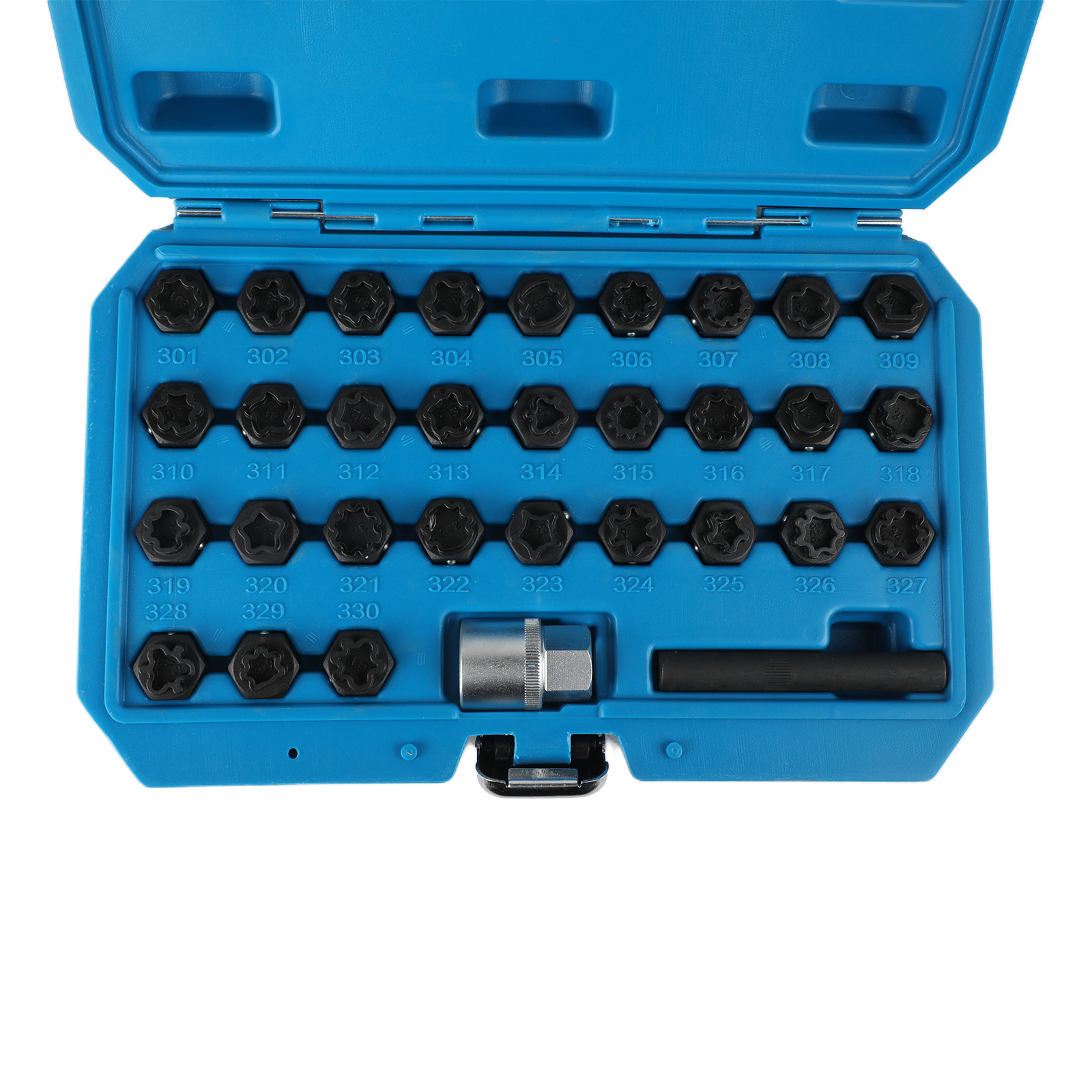 MRCARTOOL 32PCS Locking Wheel Nut Removal Tool for Benz - Image 9