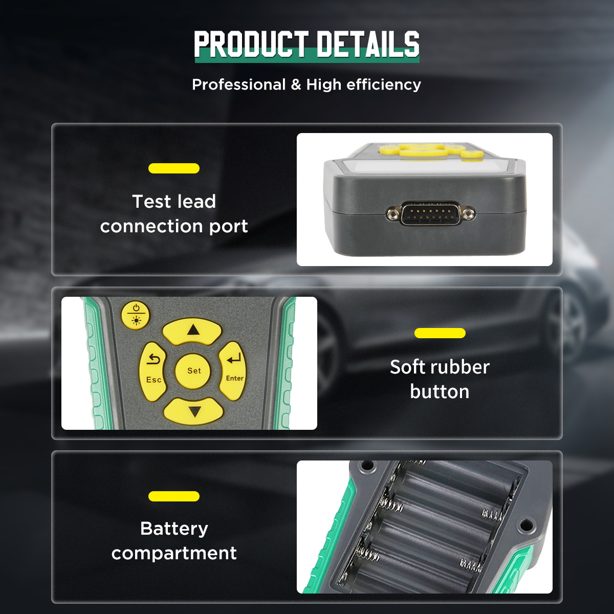 Battery Internal Resistance Tester DY223 - Image 5
