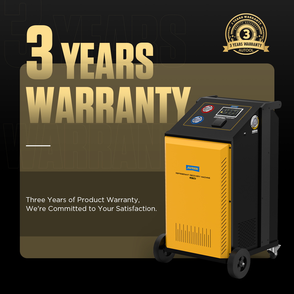 Automotive Refrigerant Freon Recovery Machine - AUTOOL LM708 - Image 5