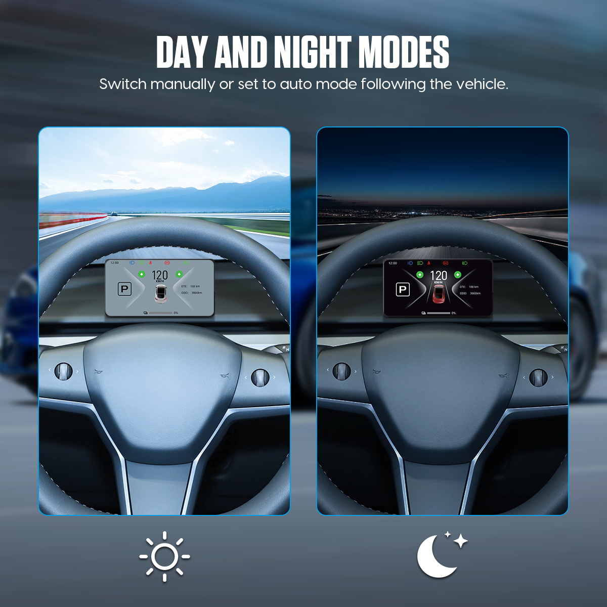 Mrcartool M98 Tesla Heads Up Display Tesla Model 3 HUD - Image 7