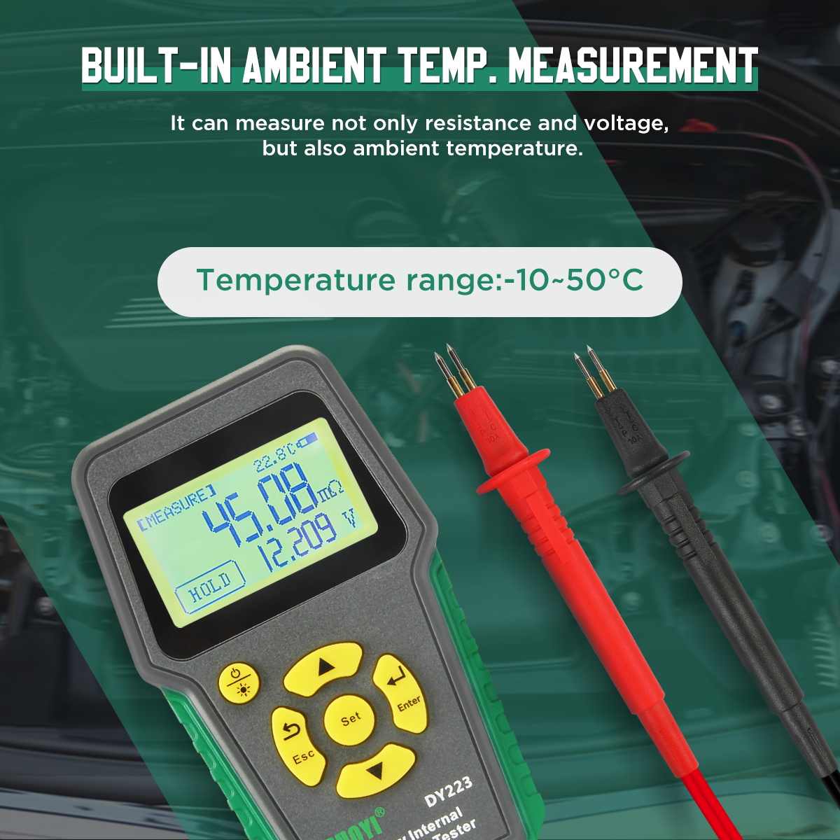 Battery Internal Resistance Tester DY223 - Image 11