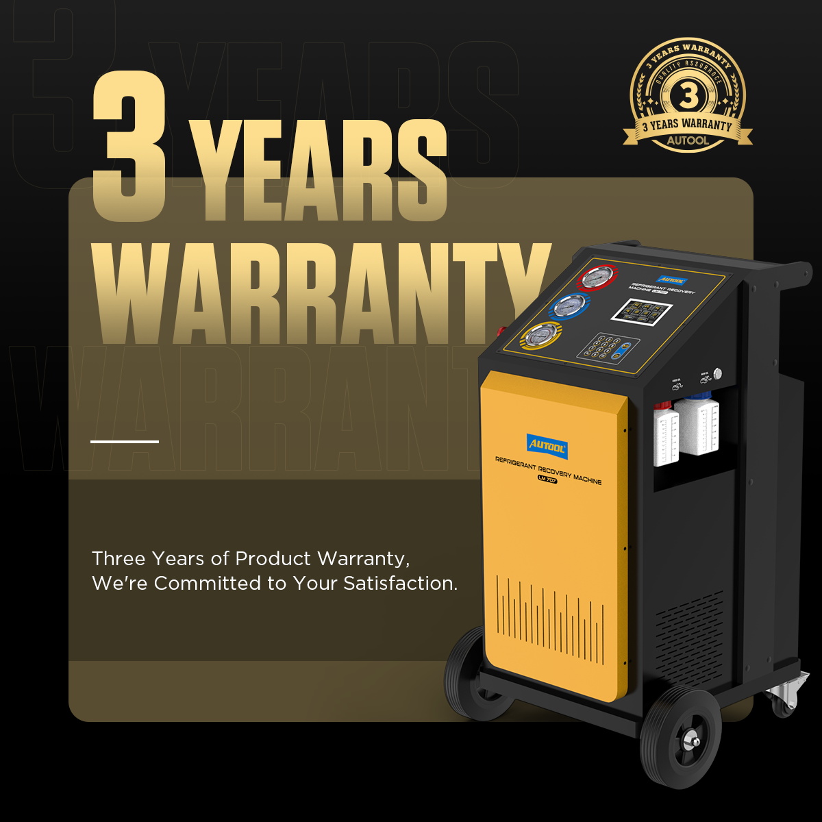 AUTOOL LM707 Refrigerant Recovery Machine - Image 3