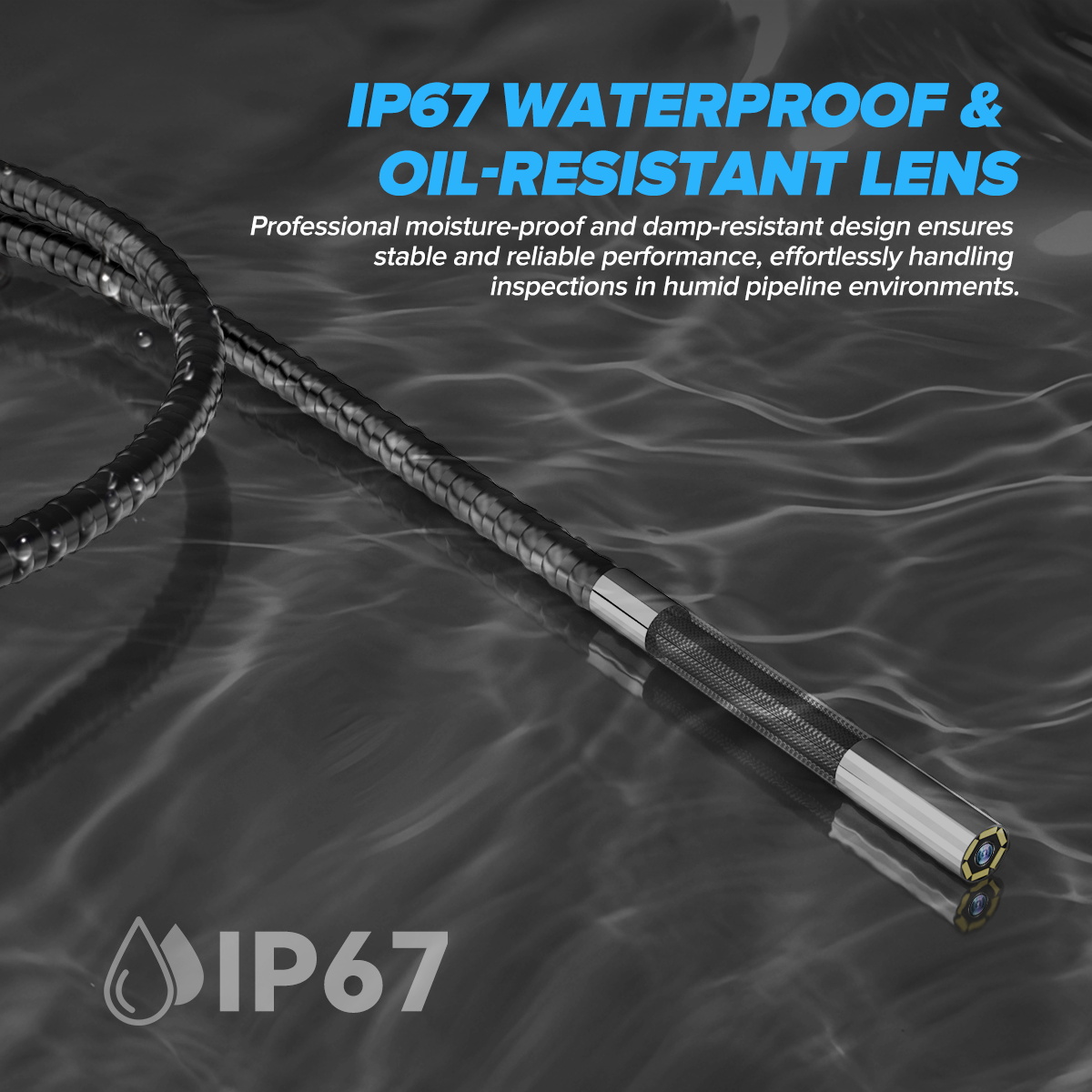 N180 Borescope Cylinder Inspection 360° Waterproof Endoscope Camera - immagine 13