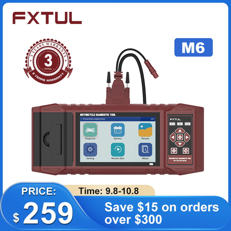 FXTUL M6 Motorcycle Diagnostic Tool