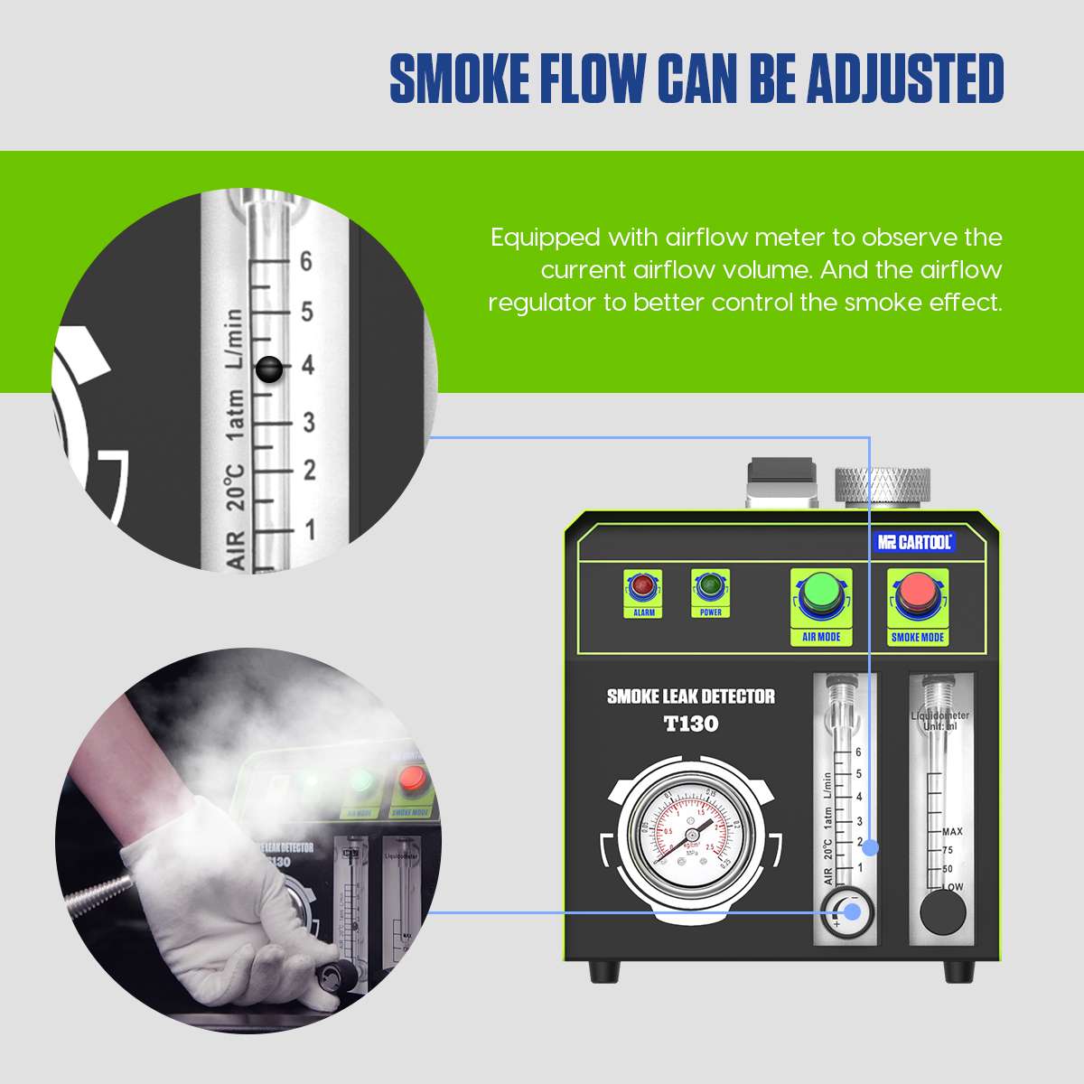 automotive smoke tester