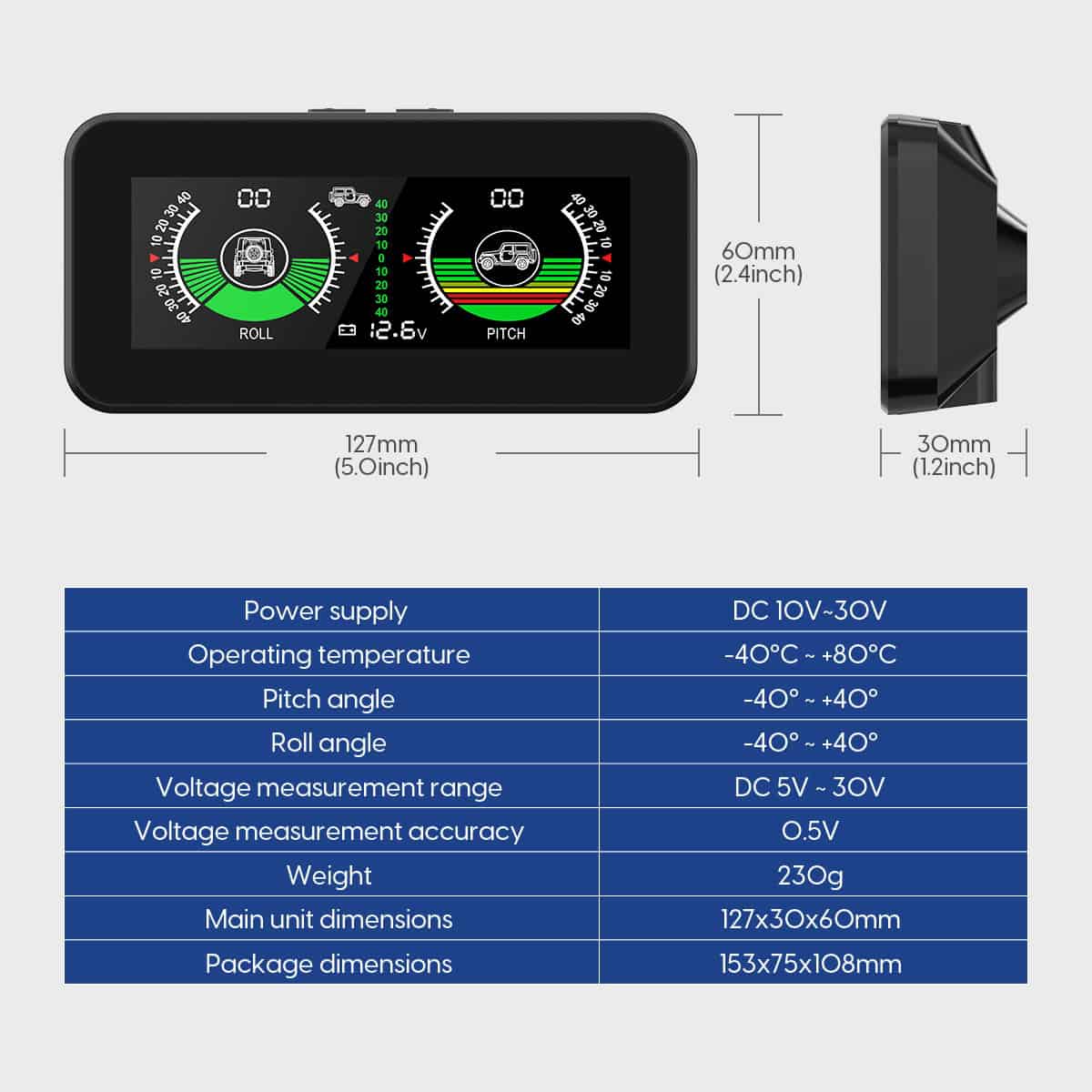 Car HUD Digital Display