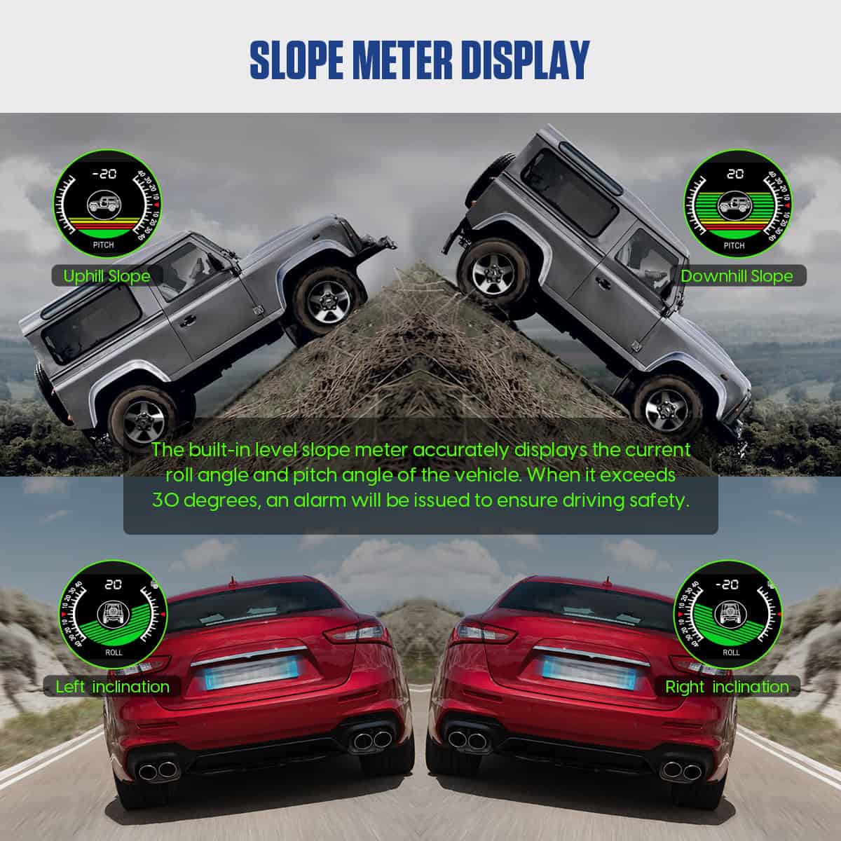 GPS Off road Digital Inclinometer