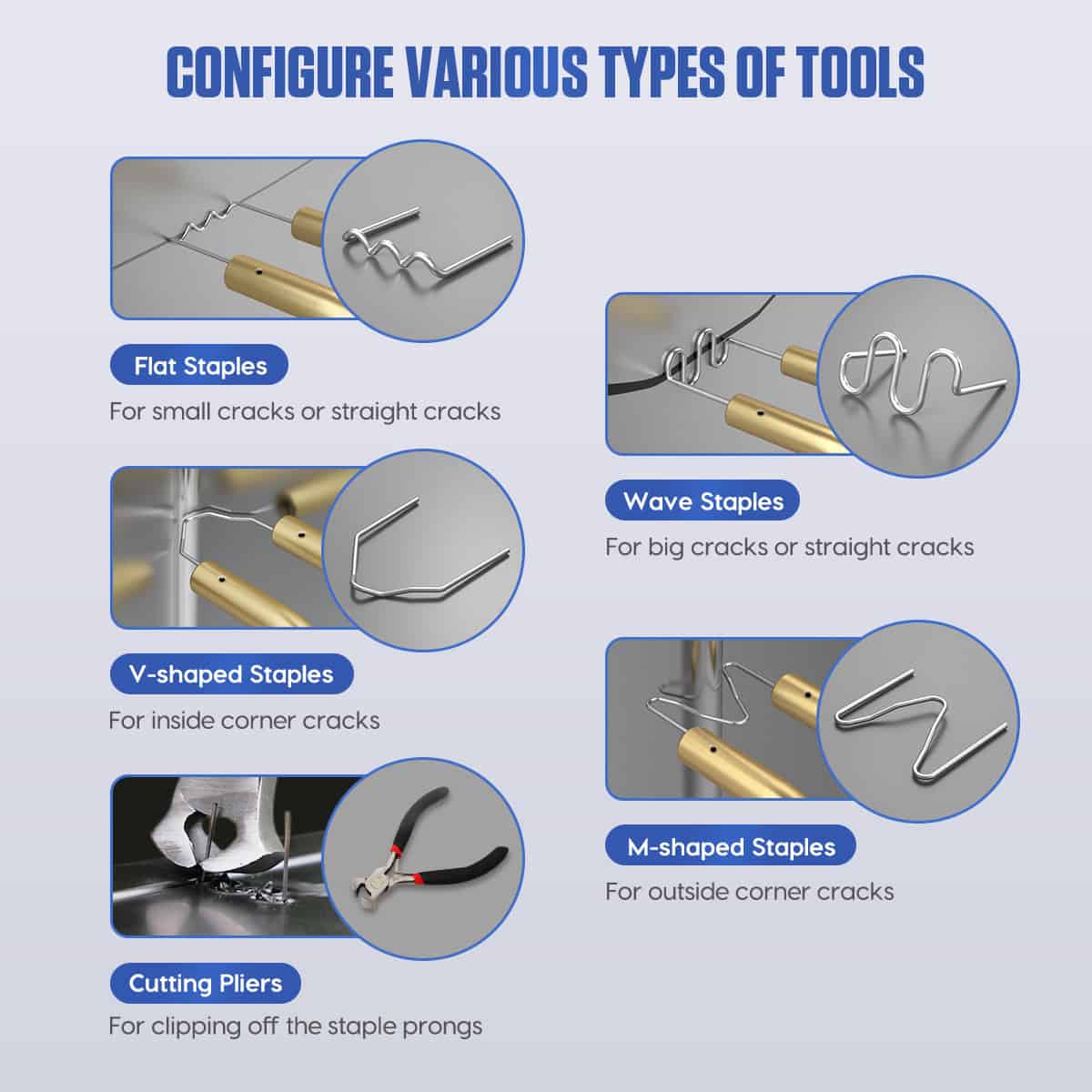 Hot Stapler Plastic Welder