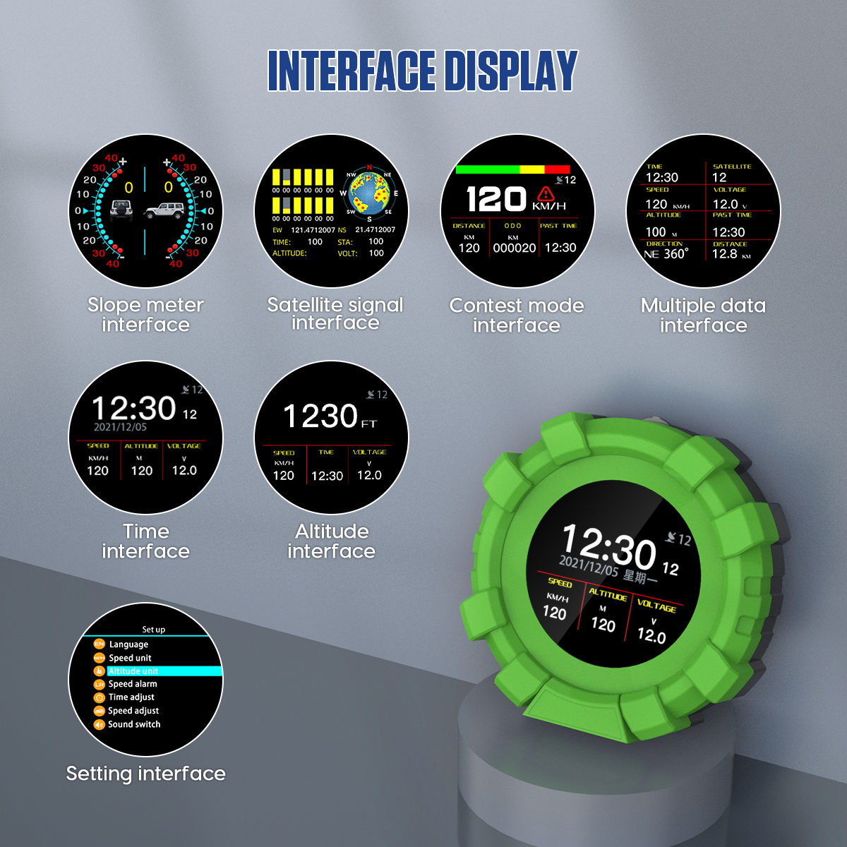 Off road Accessories Digital Odometer