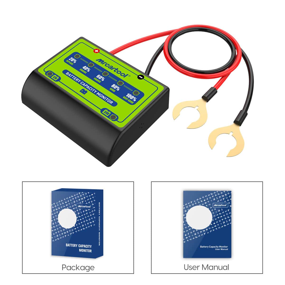 Portable Car Battery Level Capacity Monitoring