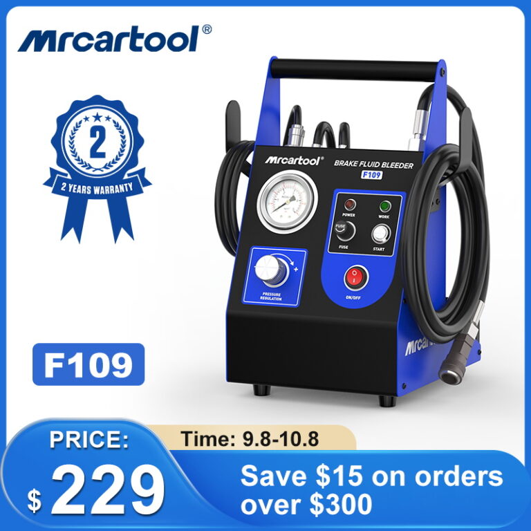 MRCARTOOL F109 Brake Flush Machine​ Automatic Brake Bleeder​