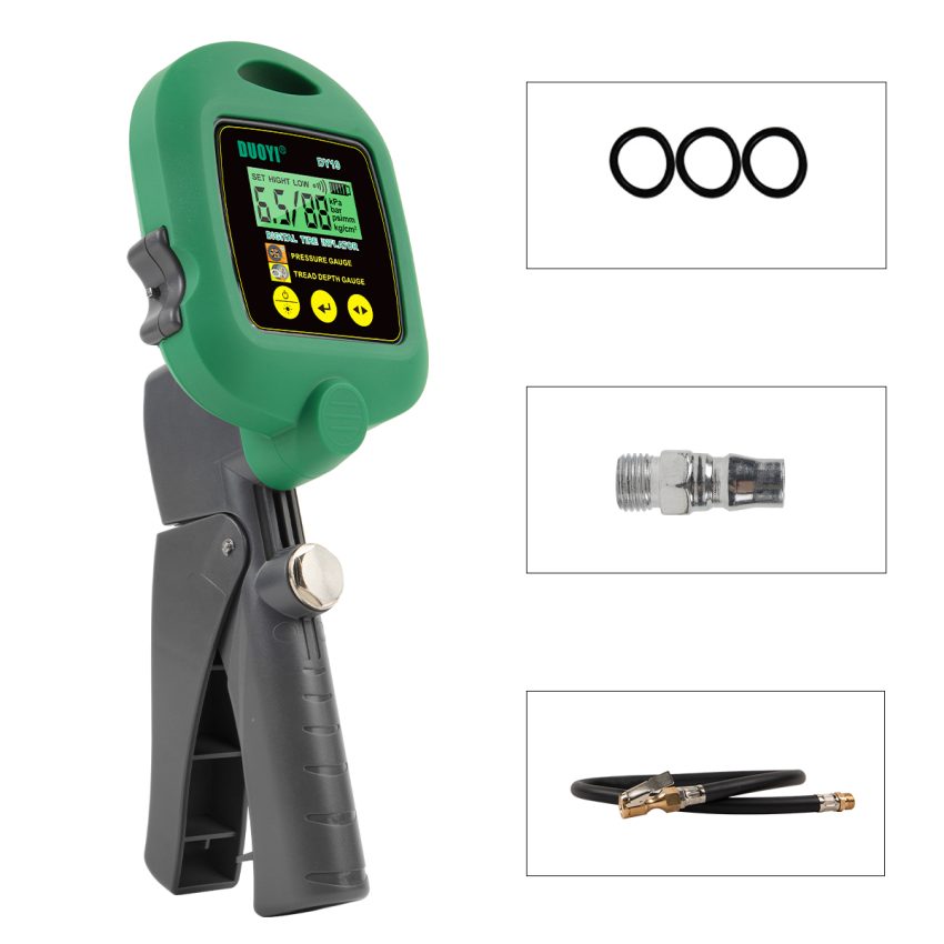 Digital Tire Inflator With Pressure And Tire Tread Depth Gauge DY19