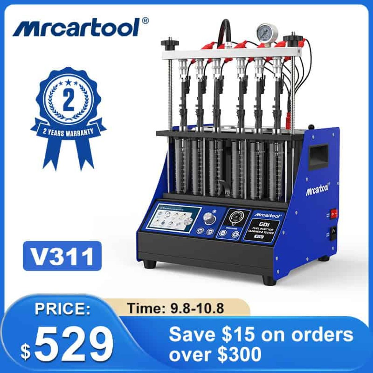 V311 injector flow tester Injector Pulse Tester